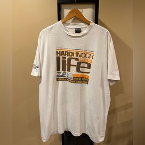 Vintage Jay Z / DMX The Hard Knock Life Ryde or Die Tour ‘99 White Rap Tee